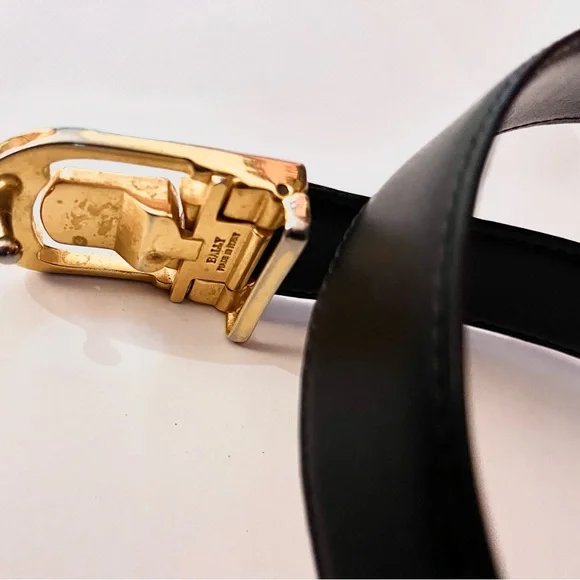 Bally Men's Vintage Leather Belt - Italy